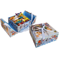 Подарок Снегири в кормушке 9338